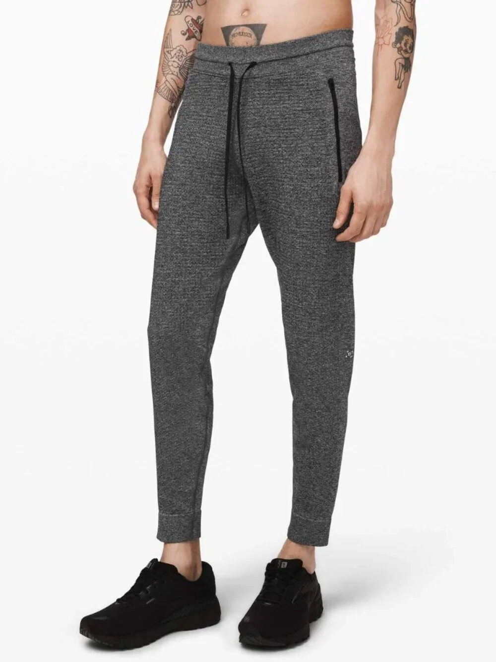 lululemon Engineered Warmth Jogger Black/White Size Medium